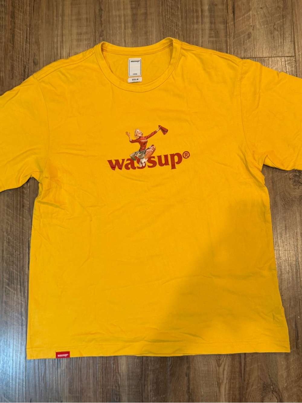 Yellow Graphic Short Sleeve Tee